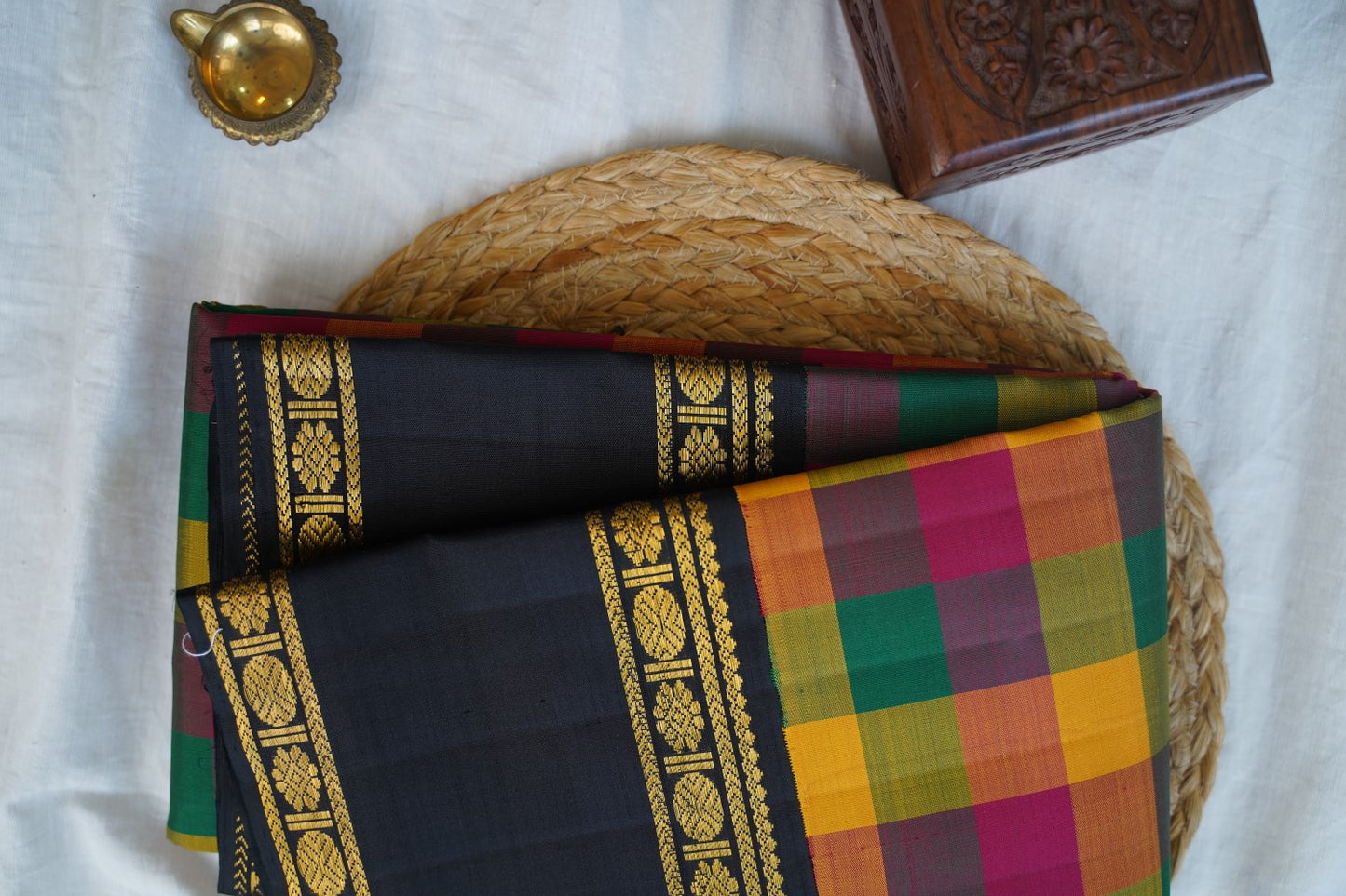 Pure Kanchi Silk Saree PC16633