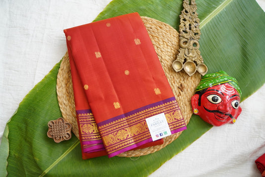 Pure Kanchi Silk Saree PC17548