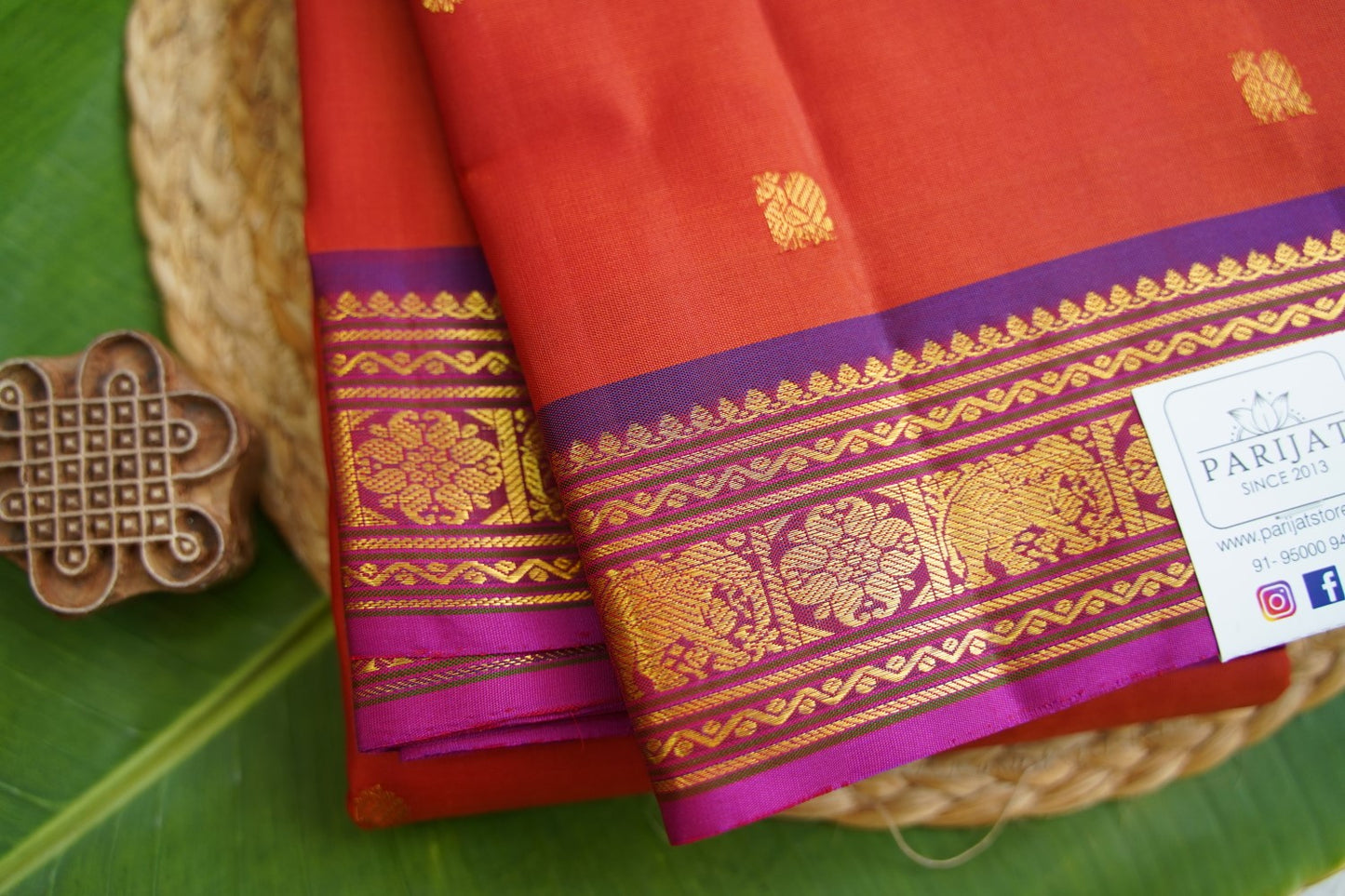 Pure Kanchi Silk Saree PC17548
