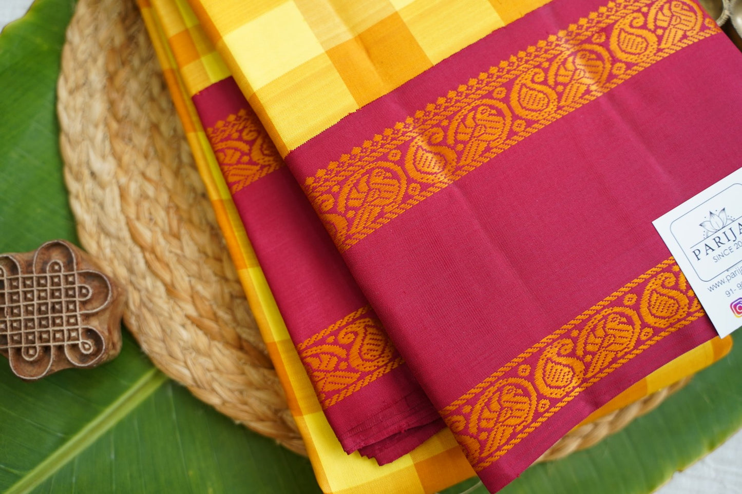 Pure Kanchi Silk Saree PC17549