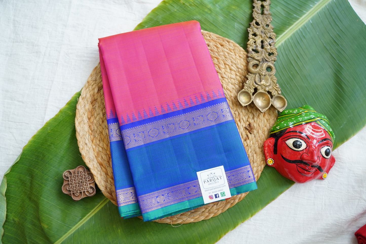 Pure Kanchi Silk Saree PC17551