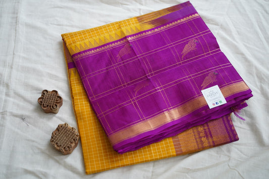 Kanchi Handloom Silk Cotton Saree PC15410