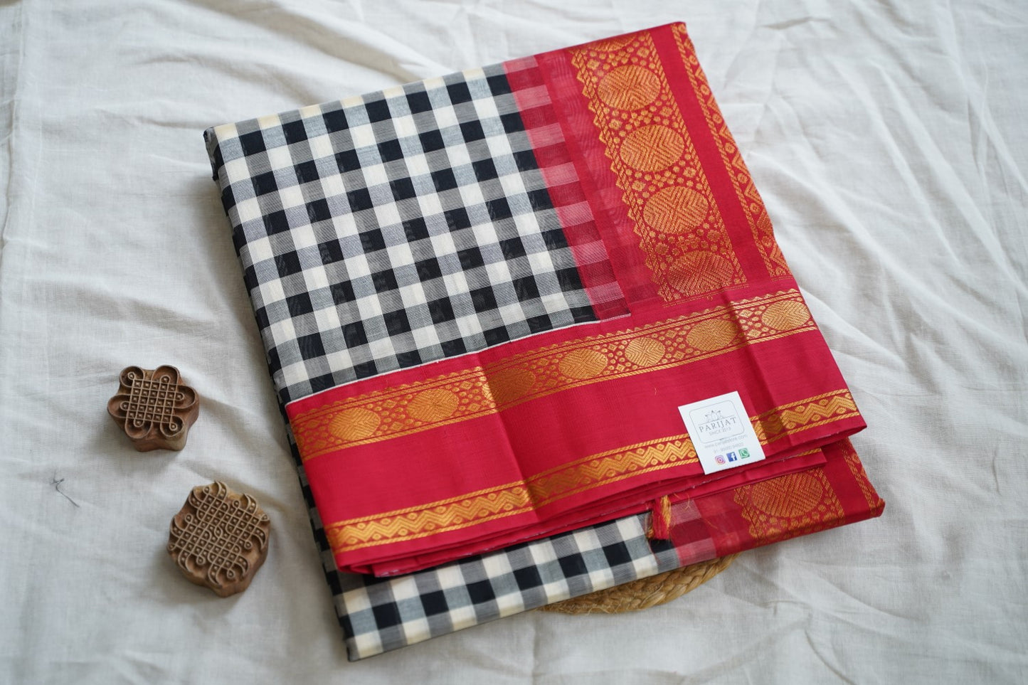 Kanchi Handloom Silk Cotton Saree PC15411