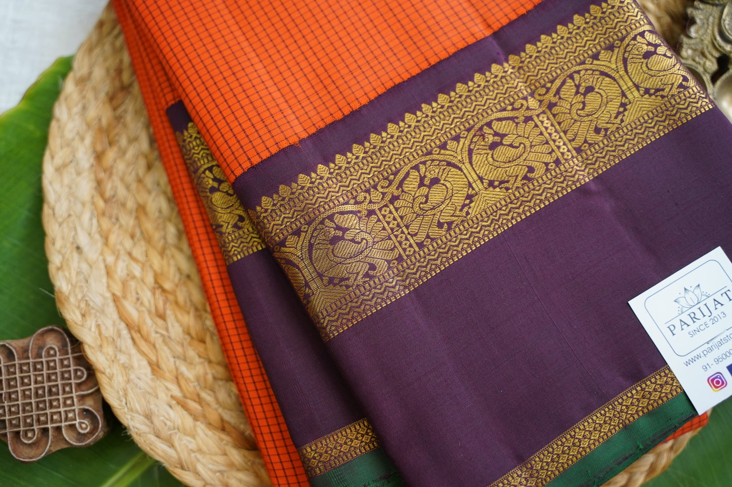 Pure Kanchi Silk Saree PC17546