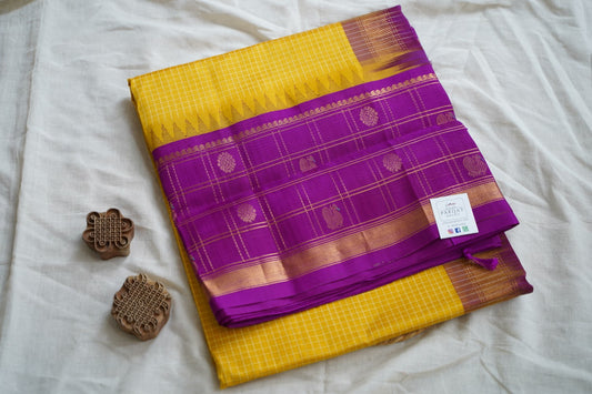 Kanchi Handloom Silk Cotton Saree PC15365