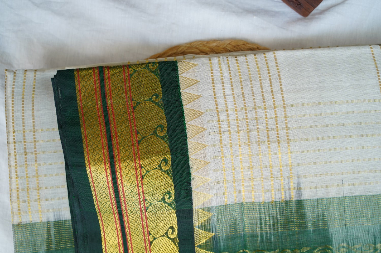 Kanchi Handloom Silk Cotton Saree PC15606