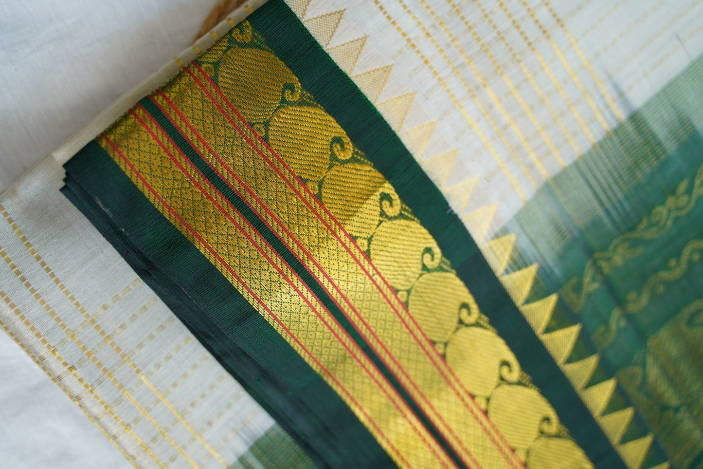 Kanchi Handloom Silk Cotton Saree PC15606