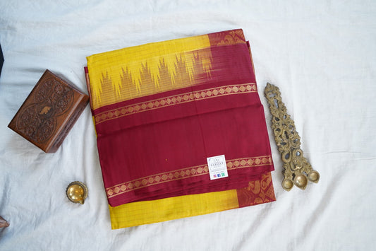 Kanchi Handloom Silk Cotton Saree PC11729