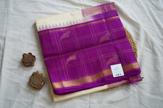 Kanchi Handloom Silk Cotton Saree PC15391