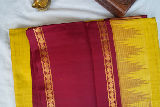 Kanchi Handloom Silk Cotton Saree PC11729