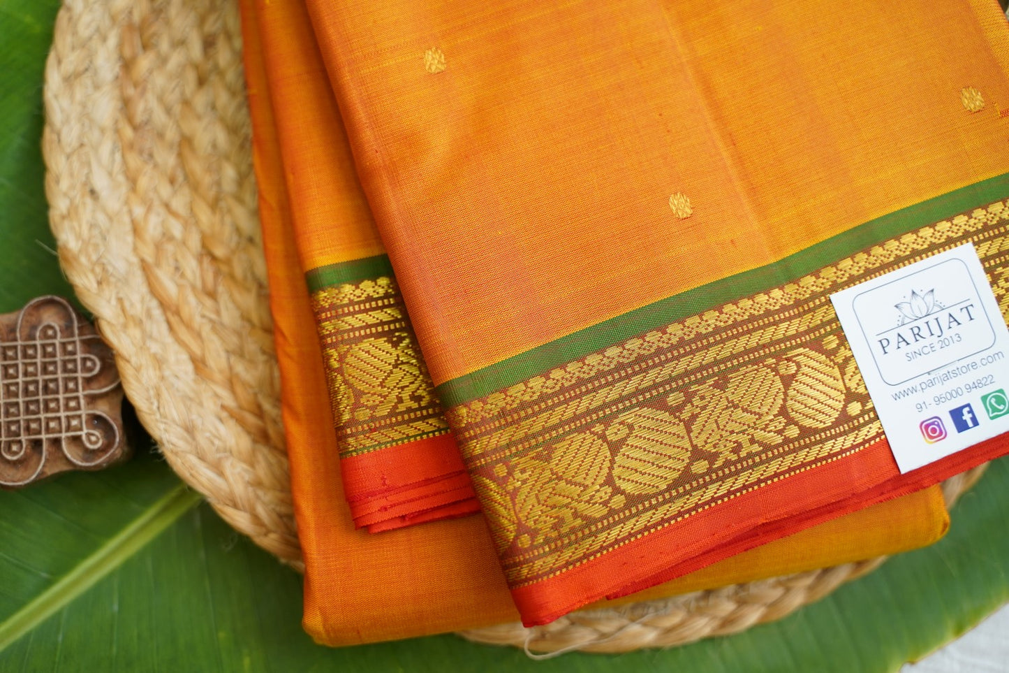Pure Kanchi Silk Saree PC17554