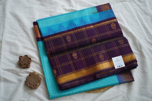 Kanchi Handloom Silk Cotton Saree PC15357