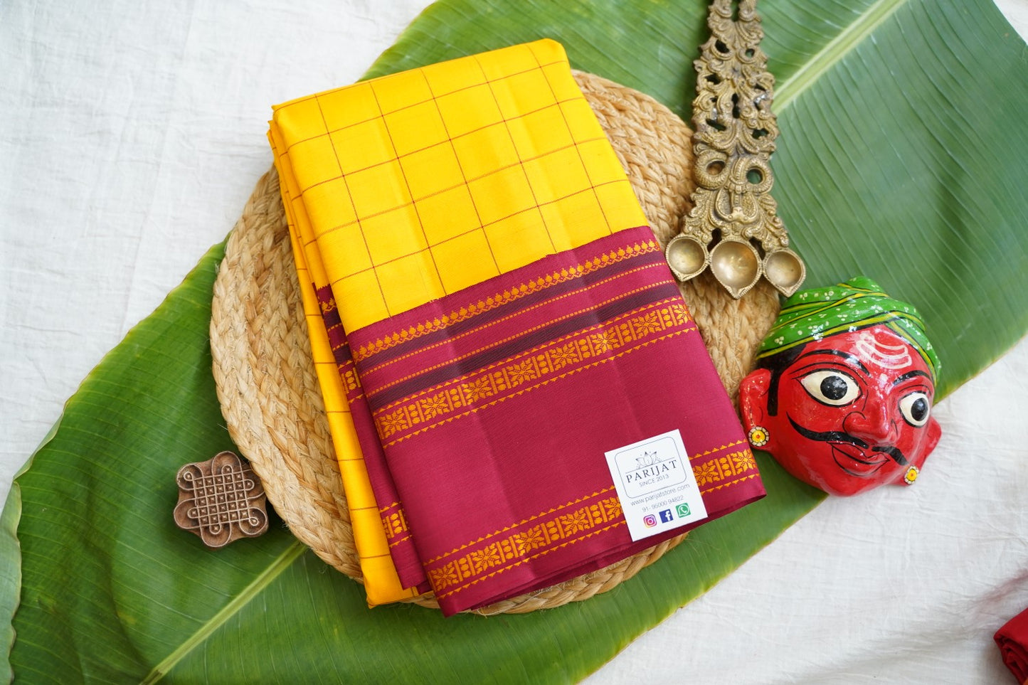 Pure Kanchi Silk Saree PC17555