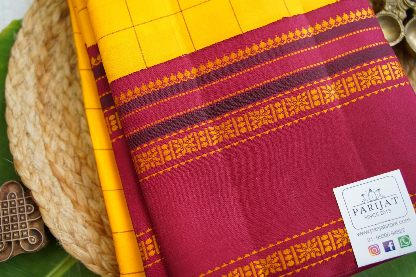 Pure Kanchi Silk Saree PC17555