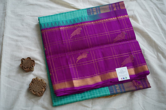 Kanchi Handloom Silk Cotton Saree PC15374