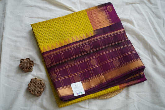 Kanchi Handloom Silk Cotton Saree PC15371
