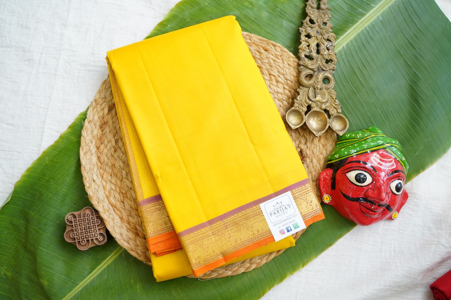 Pure Kanchi Silk Saree PC17556
