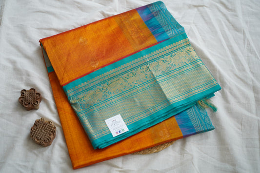 Kanchi Handloom Silk Cotton Saree PC15361