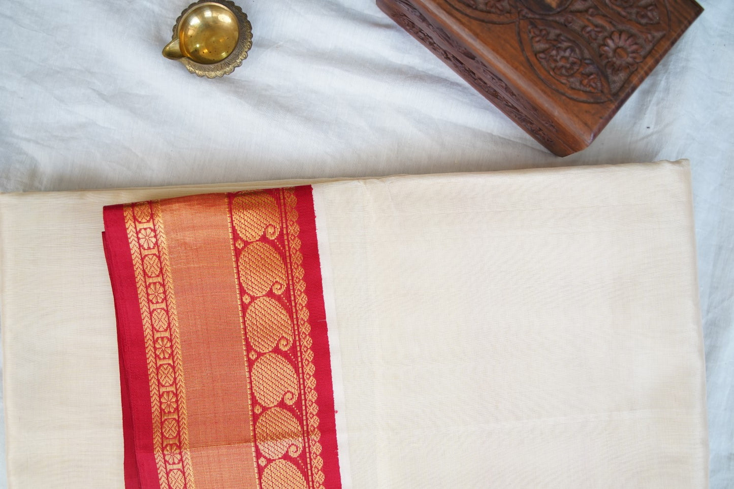 Kanchi Handloom Silk Cotton Saree-PC15596