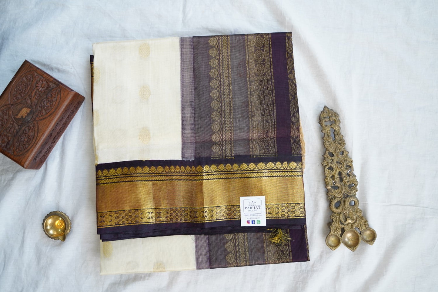 Kanchi Handloom Silk Cotton Saree-PC15563