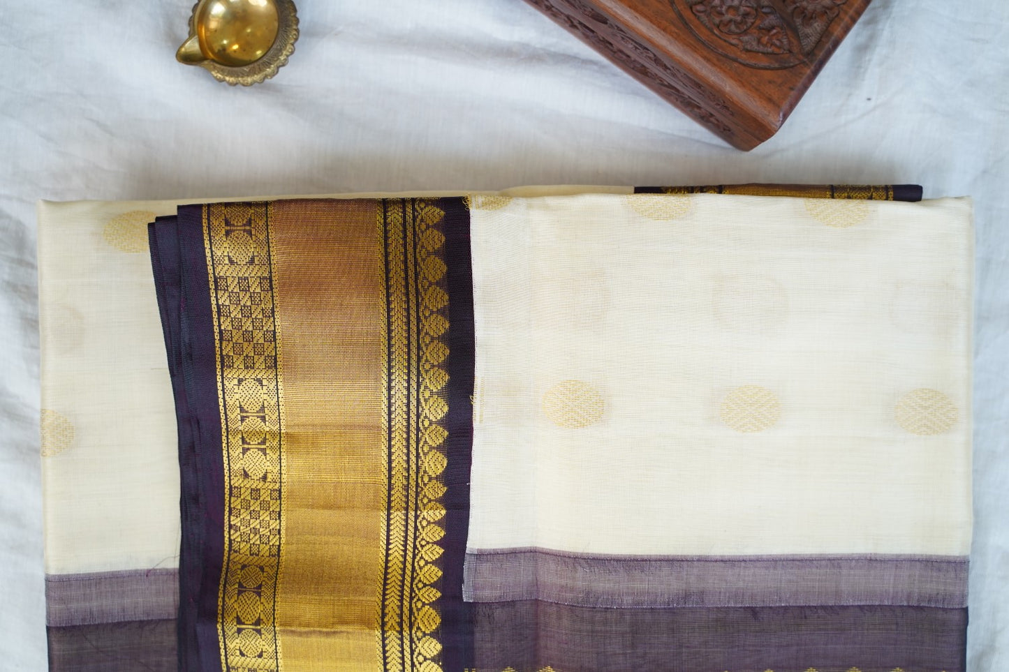 Kanchi Handloom Silk Cotton Saree-PC15563
