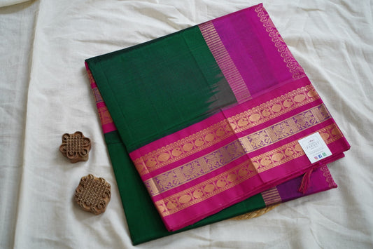 Kanchi Handloom Silk Cotton Saree PC15402