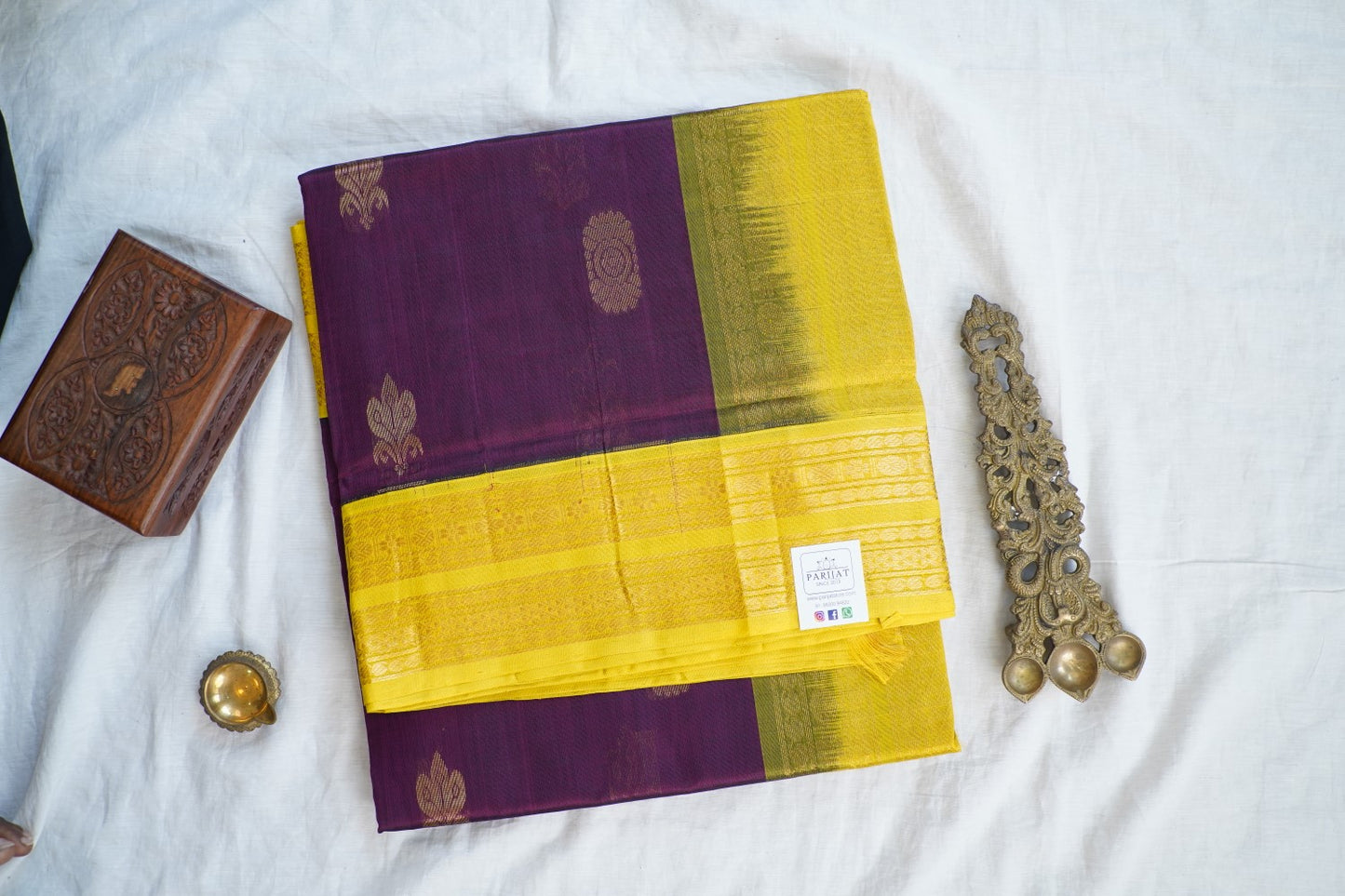 Kanchi Handloom Silk Cotton Saree-PC15605