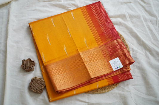 Kanchi Handloom Silk Cotton Saree PC15406