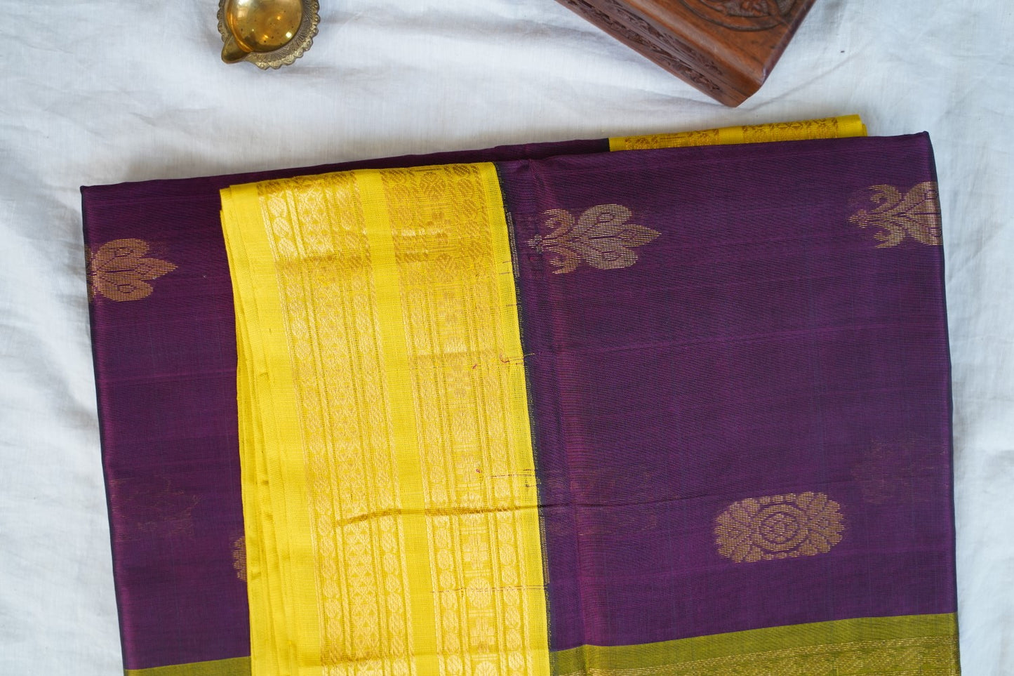 Kanchi Handloom Silk Cotton Saree-PC15605