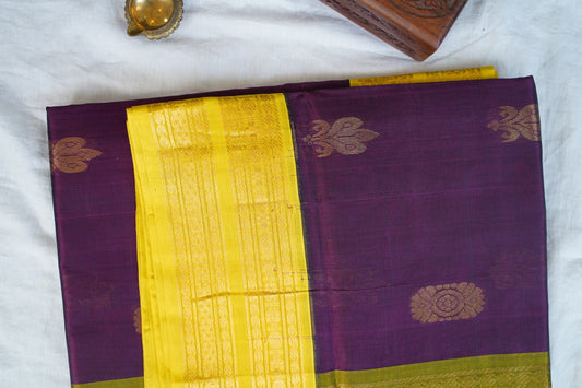 Kanchi Handloom Silk Cotton Saree-PC15605
