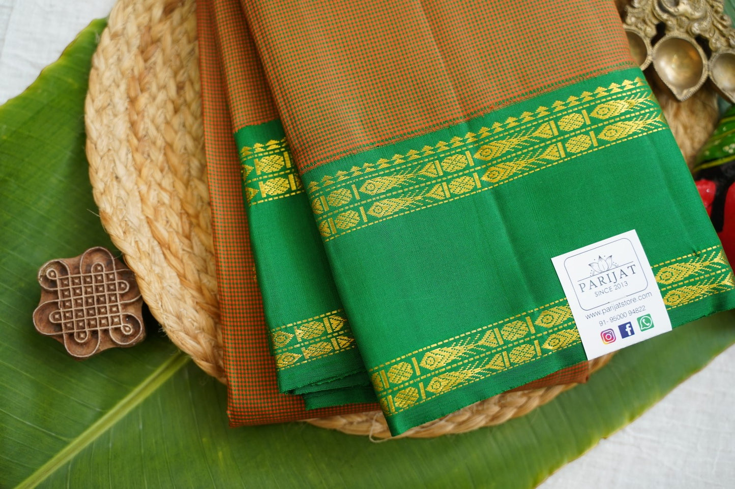 Pure Kanchi Silk Saree PC17557
