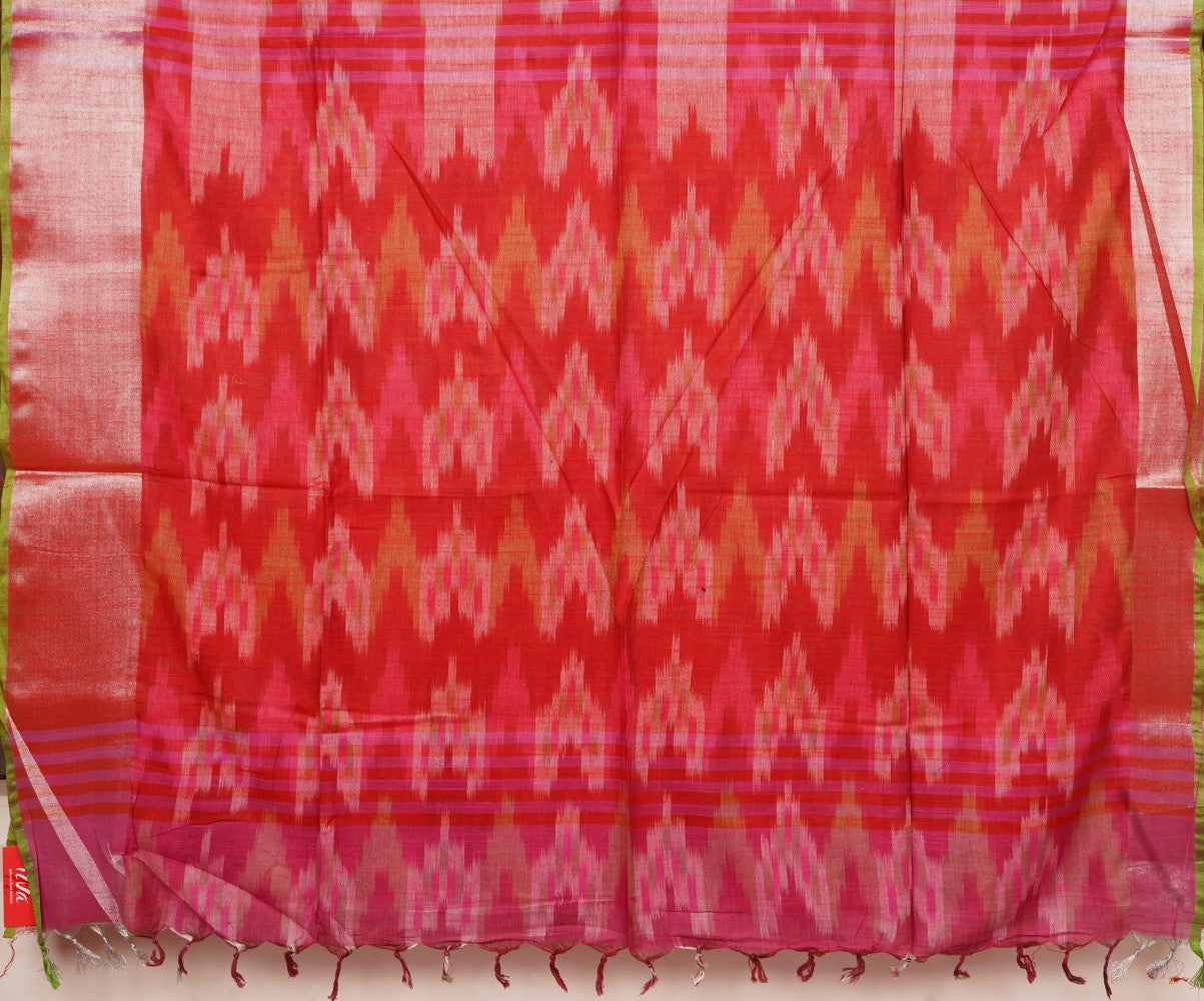 Semi linenFancy saree PC16399