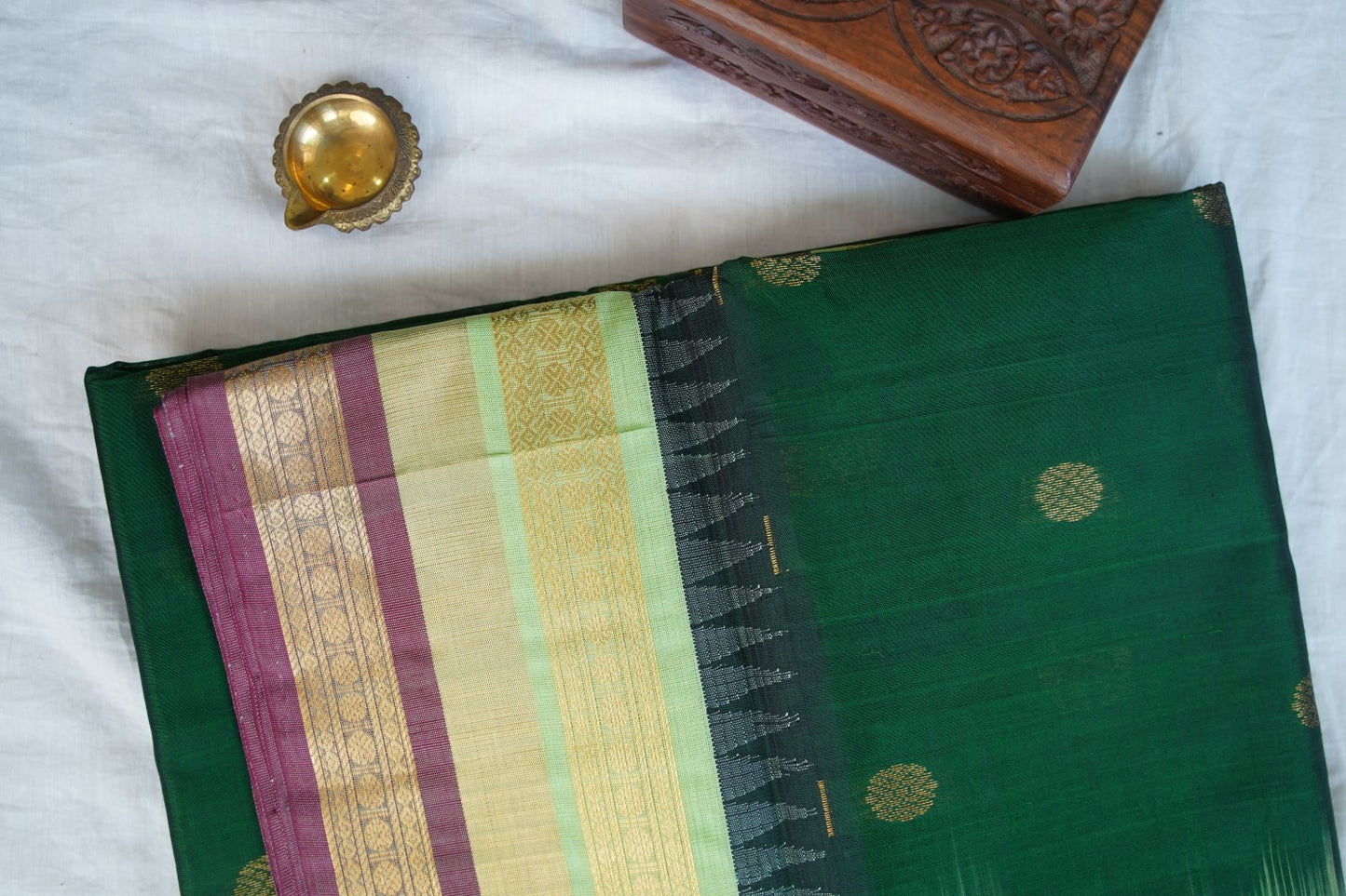 Kanchi Handloom Silk Cotton Saree PC15584