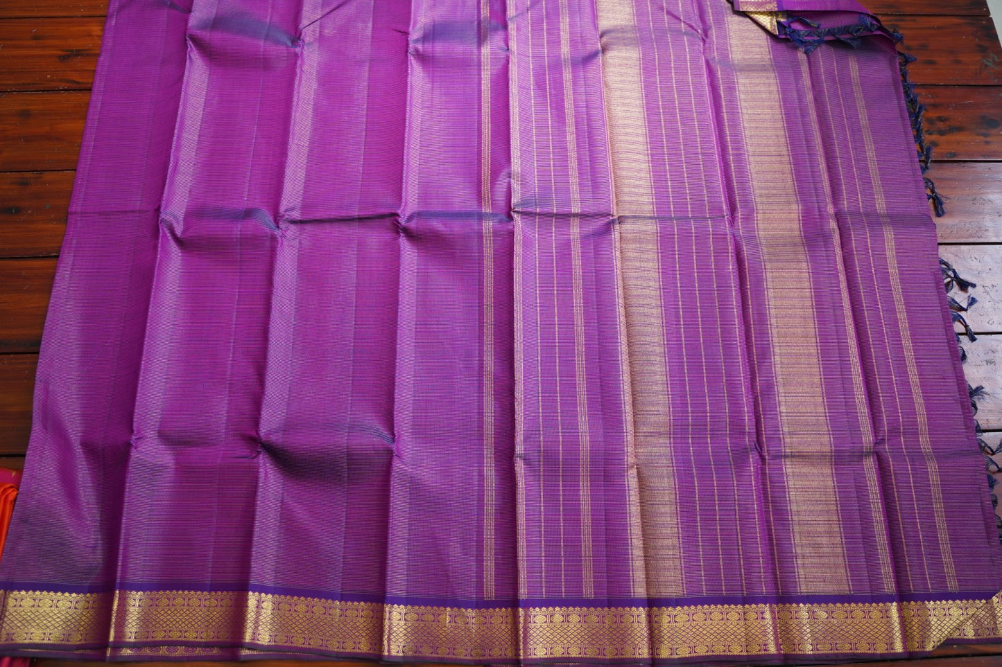 Pure Vairaoosi Kanchi Silk Saree -PC15378