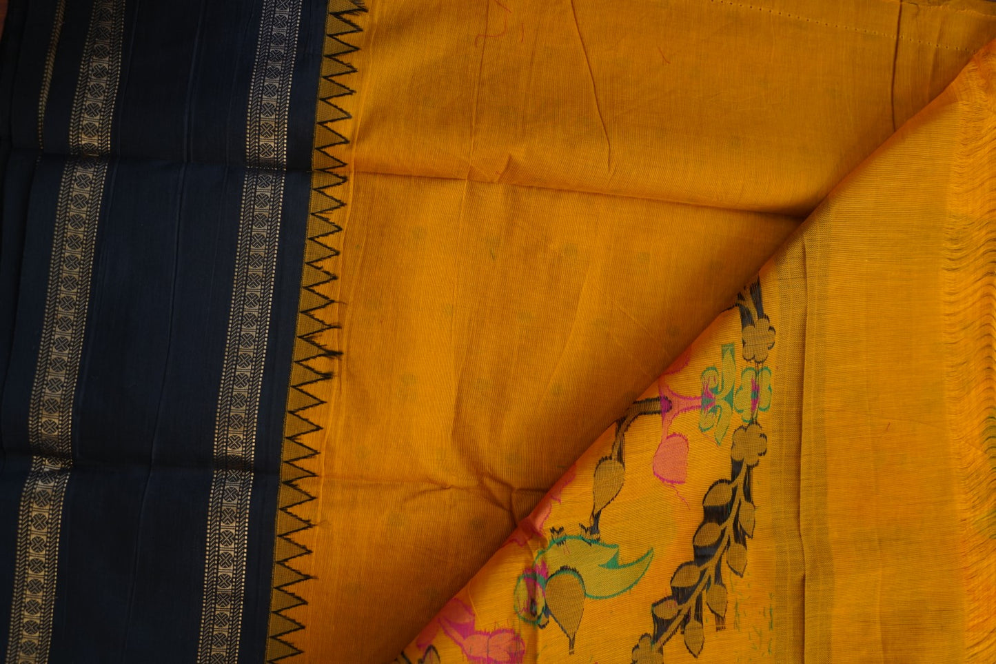 Chettinad handloom Cotton Saree PC16621