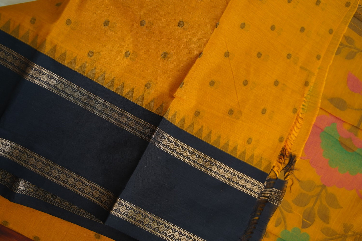 Chettinad handloom Cotton Saree PC16621
