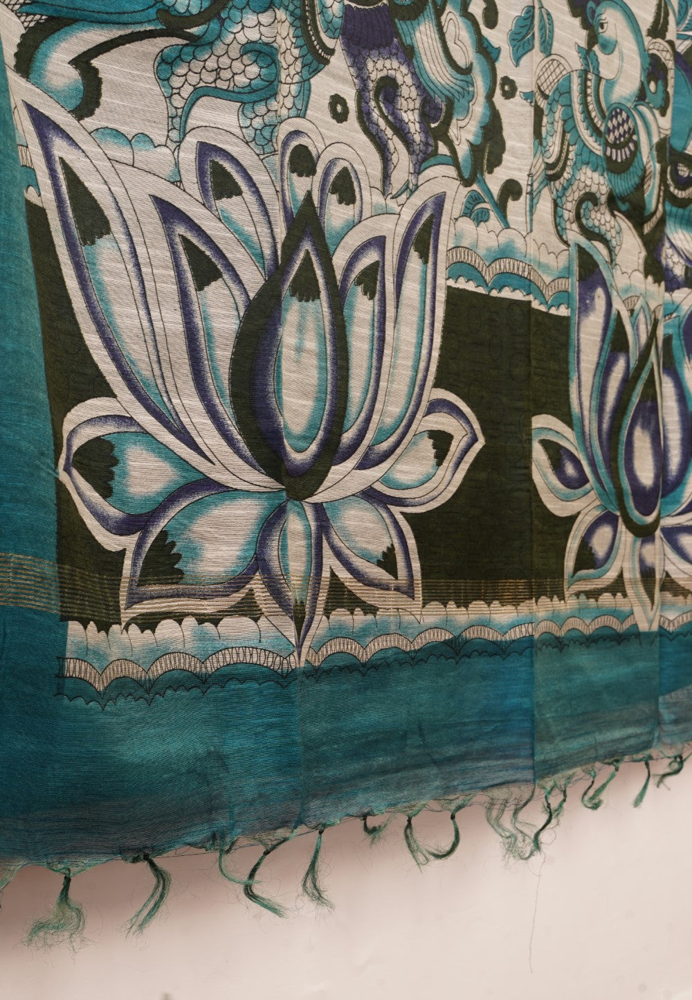 Semi tussarFancy saree PC16422