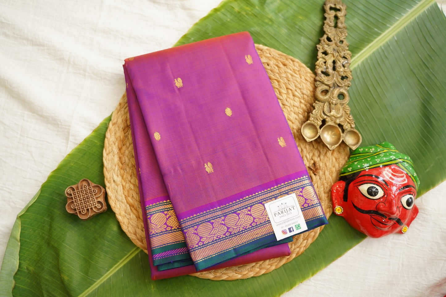 Pure Kanchi Silk Saree PC17545