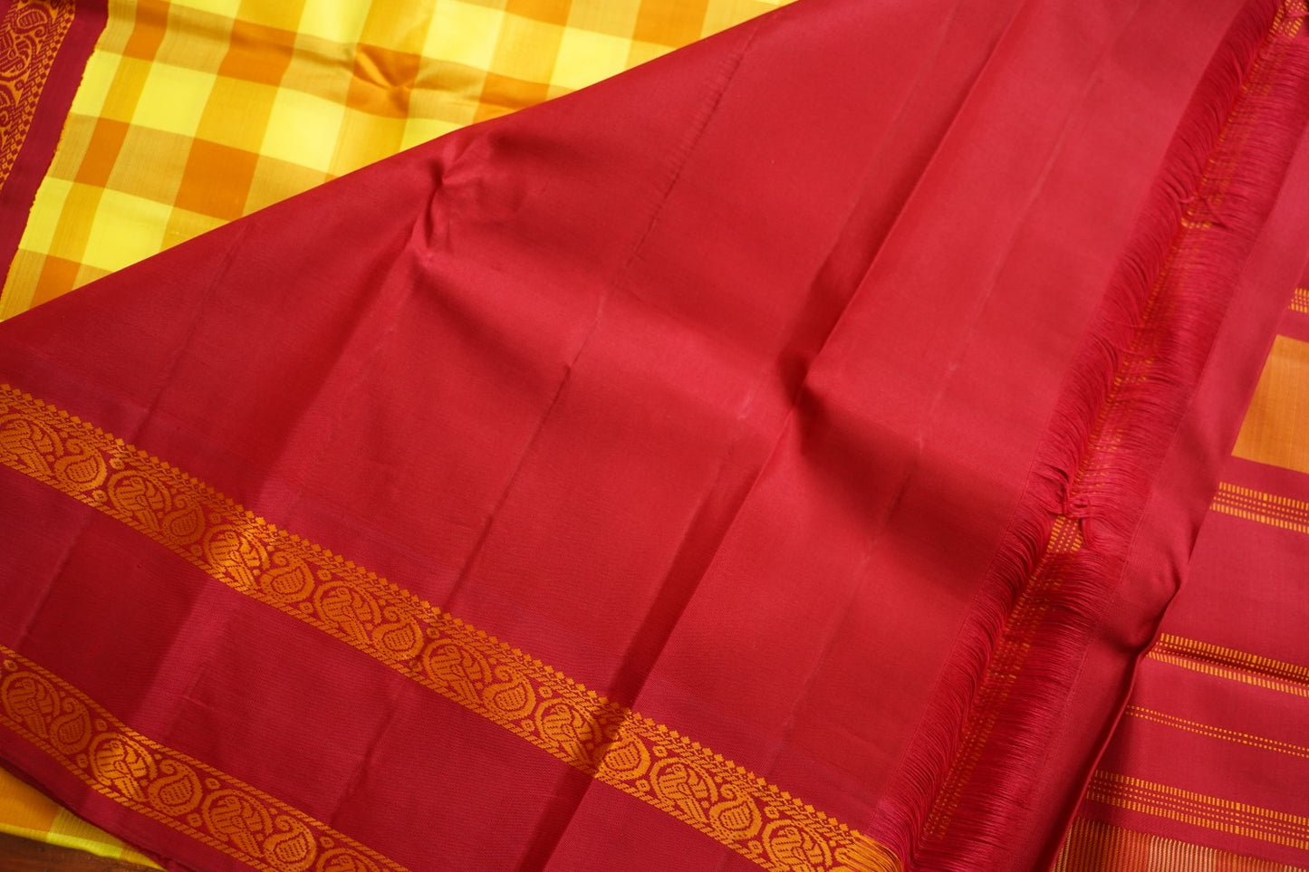 Pure Kanchi Silk Saree PC17549