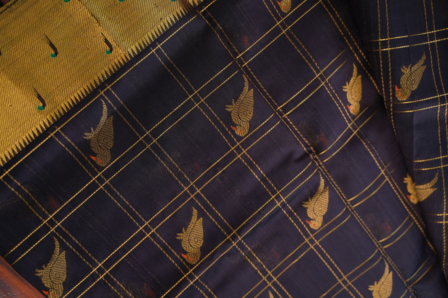 Kanchi Handloom Silk Cotton Saree PC16644