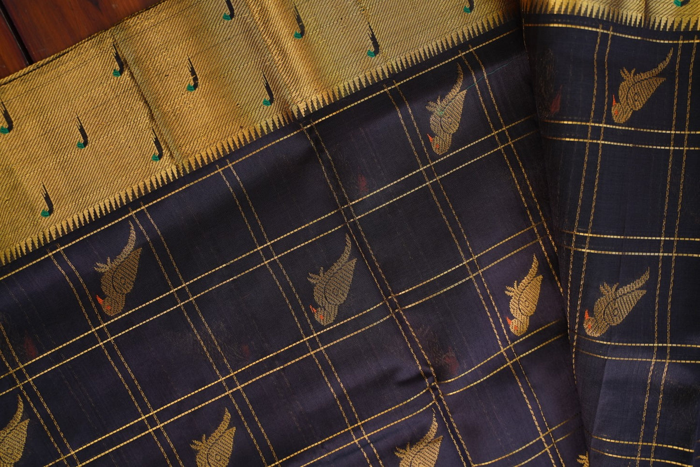 Kanchi Handloom Silk Cotton Saree PC16644