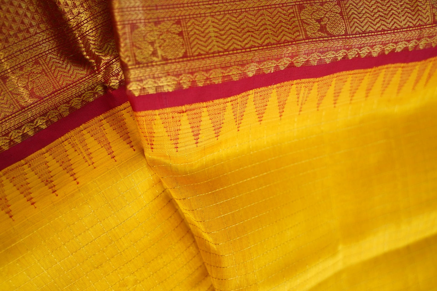 Kanchi Handloom Silk Cotton Saree PC16655