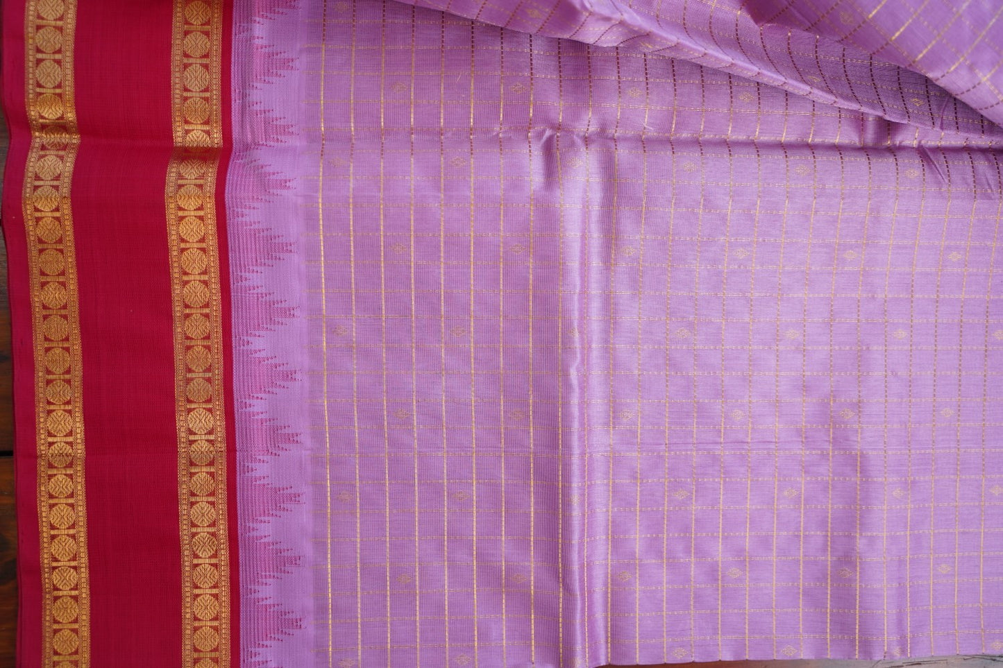 Kanchi Handloom Silk Cotton Saree PC16654