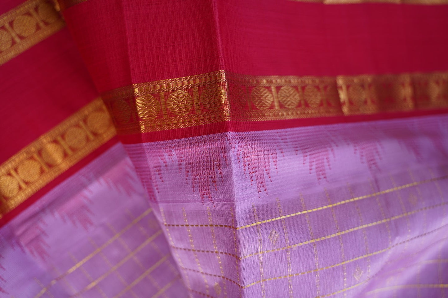 Kanchi Handloom Silk Cotton Saree PC16654