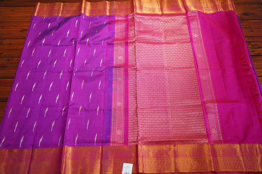 Kanchi Handloom Silk Cotton Saree PC15397