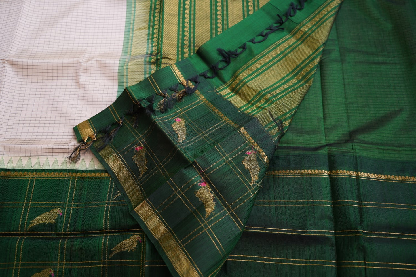 Kanchi Handloom Silk Cotton Saree PC15393