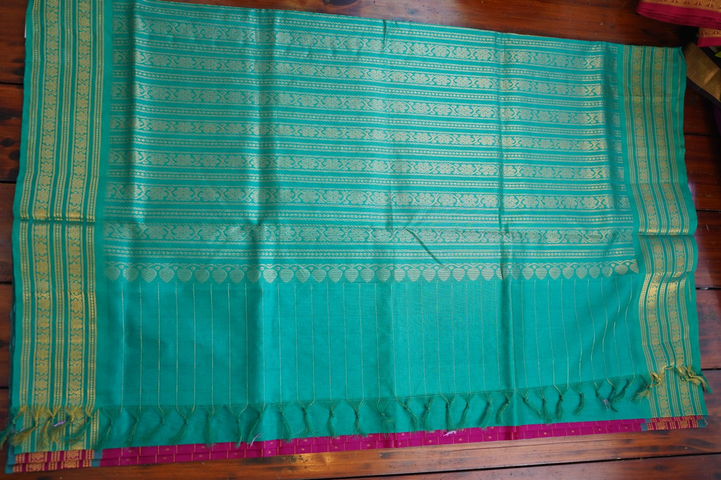 Kanchi Handloom Silk Cotton Saree PC16652