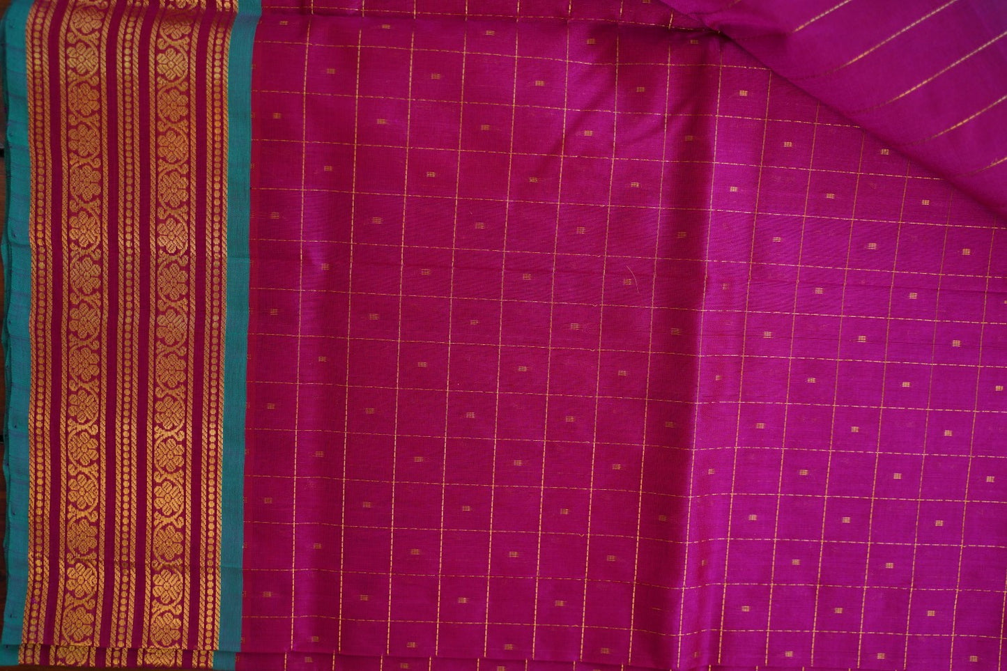 Kanchi Handloom Silk Cotton Saree PC16652