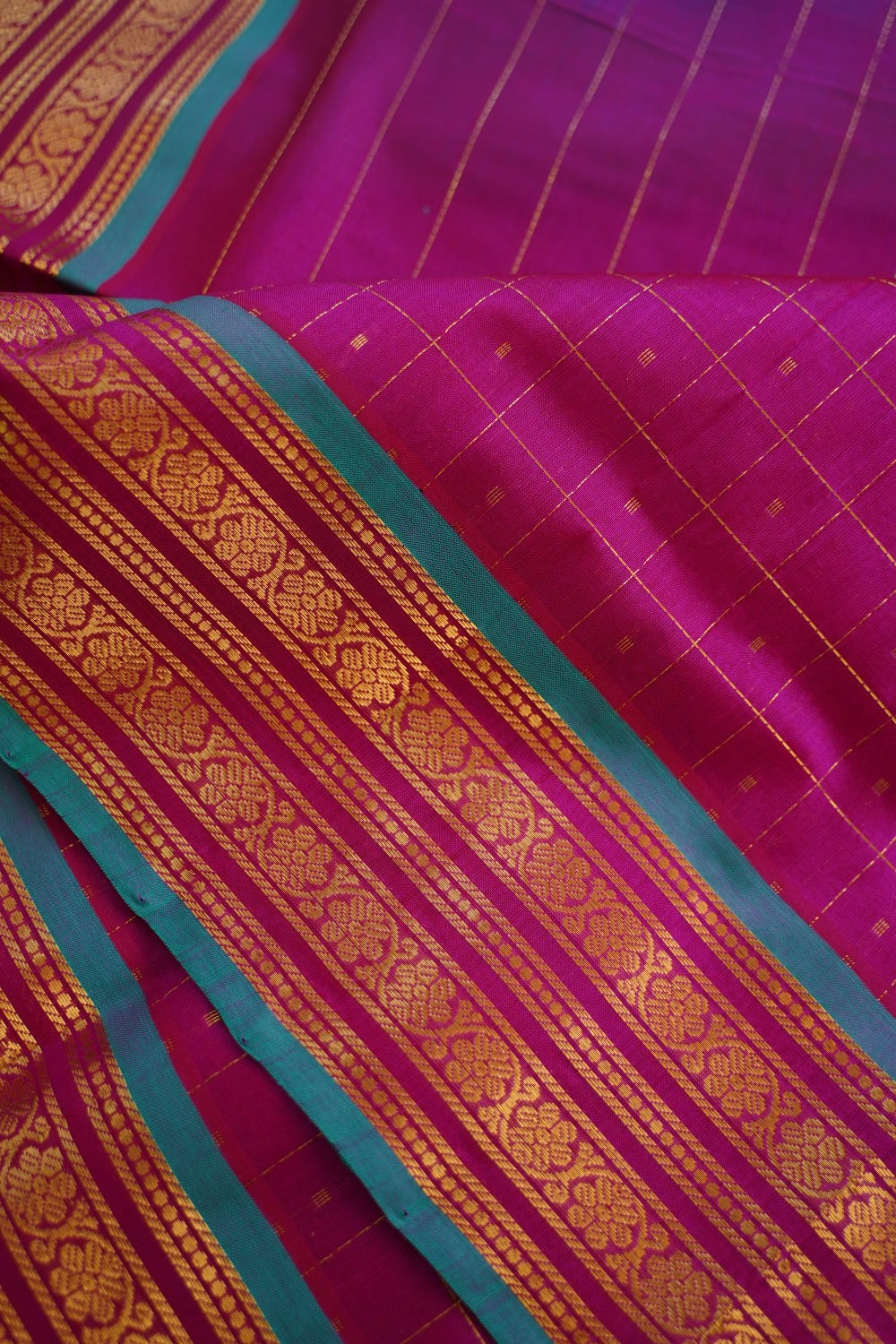 Kanchi Handloom Silk Cotton Saree PC16652