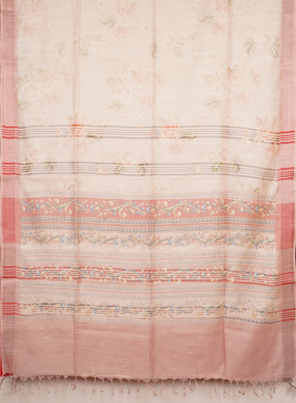 Semi Linen Fancy saree PC16471